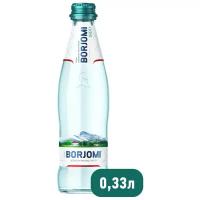 Минеральная вода Borjomi газированная, стекло, 0.33 л