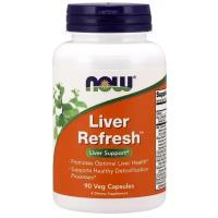 NOW Liver Refresh (Liver Detoxifier), Ливердетокс - 90 капсул