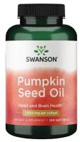 Swanson Pumpkin Seed Oil (Масло семян тыквы) 1000 мг 100 гелевых капсул (Swanson)