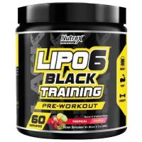 Предтренировочный комплекс Nutrex Lipo 6 Black Training International (Тропик) 60 порций / Спортивное питание / Мощный предтреник