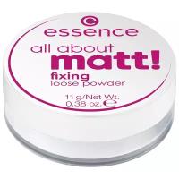 Essence пудра All about matt! рассыпчатая матирующая
