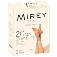 Mirey 20 den Comfort, носки (2 пары) (Nero / 0 (Uni))