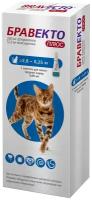Бравекто (MSD Animal Health) Плюс 250 мг капли для средних пород кошек