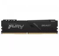 Оперативная память Kingston 16 Gb DIMM DDR4 3600 MHz FURY Beast Black Gaming (KF436C18BB/16)