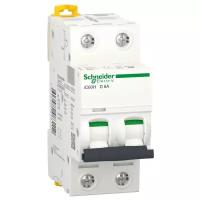 Автоматический выключатель 2-полюсный Schneider Electric Acti 9 iC60H D 6A