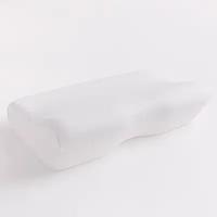Подушка с выемкой под плечо AMARO HOME Memory Foam Side Max 52х27х13/9 см, белый