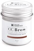 LUCAS' COSMETICS Хна для бровей, коричневый (в баночке) / CC Brow brown 5 г