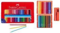 Faber-Castell Набор цветных карандашей "Grip 2001", 48 цв. + аксессуары