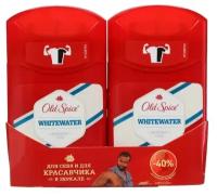 Твёрдый дезодорант Old Spice Whitewater, 2 шт. по 50 мл