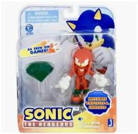 Фигурка Соник Наклз с Мастер кристаллом Sonic Knuckles with Master Emerald Sonic the Hedgehog