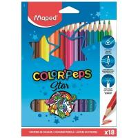 Карандаши цветные Maped COLORPEPS 18 цв