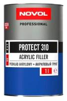 Грунт Novol акриловый 4+1 HS Protect 310 серый 1 л (без отвердителя, нужен отвердитель 184355t)