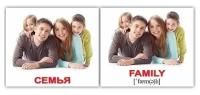 Набор обучающих карточек МИНИ-40 FAMILY/семья