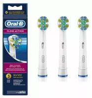 Oral-B FlossAction EB 25-3, белый, 3 шт. для ирригатора и электрической щетки