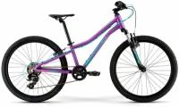 Велосипед Merida Matts J.24 Eco,22" DarkPurple/PalePinkTeal