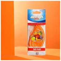 Ароматизатор на зеркало Areon Refreshment Mon classic тутти фрутти 704-045-313