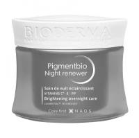 Bioderma Осветляющий обновляющий ночной крем для лица Pigmentbio Night Renewer 50мл