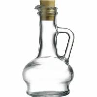 Бутылка-графин масло/уксус Pasabahce 260мл, 87х87х155мм, прозрачное стекло