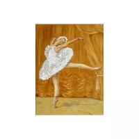 Балерина Рисунок на ткани 18х26 Каролинка ткбл 4025 18х26 Каролинка ткбл 4025