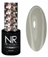 Nail Republic гель-лак для ногтей Color, 10 мл, 10 г, 076 светлый cеро-бежевый