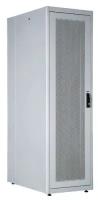 LANDE DYNAmic Basic Server 19" Серверный напольный шкаф 42U, 600х1000х2010, перфорированная одностворчатая передняя дверь, перфорированная одностворчатая задняя дверь, цвет черный (LN-DS42U6010-BL-251-F)