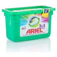 Гель для стирки Ariel 3 in 1 в капсулах, 12 шт