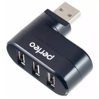 USB-Концентратор Perfeo Perfeo 3 Port, (PF-VI-H024 Black) чёрный