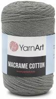 Пряжа 4 шт YarnArt Macrame Cotton серо-бежевый (794)