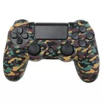 Защитный силиконовый чехол Controller Silicon Case для геймпада Sony Dualshock 4 Wireless Controller Camouflage Black/Blue/Brown/Yellow (Камуф