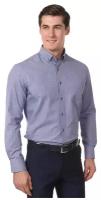Рубашка GroStyle, размер 42/182, синий