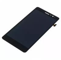 Дисплей для Lenovo IdeaPhone S860 (в сборе с тачскрином), черный