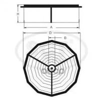 SCT SB 259 Воздушный фильтр SB259