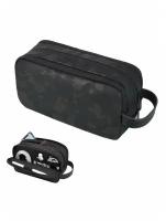 Сумка-органайзер WiWU Salem Travel Pouch Storage Bag Cable Organizer, WiWU, черный камуфляж