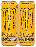 Энергетический напиток Монстер Риппер / Monster Energy Ripper 2 шт. 500мл (Ирландия)
