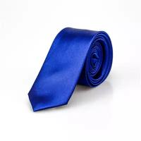 Lambert галстук узкий синий NT43