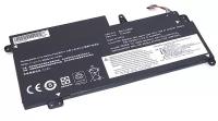 Аккумуляторная батарея для ноутбука Lenovo ThinkPad S2 13 (01AV400-3S1P) 11.4V 42Wh OEM черная