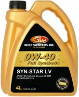 Моторное масло SYN-STAR LV 0W40 4л