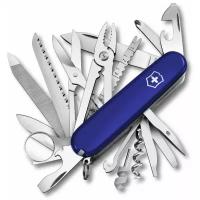 Нож перочинный Victorinox SwissChamp (1.6795.2R) 91мм 33 функции, синий