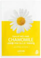 Lanskin CHAMOMILE NATURAL HERB MASK тканевая маска для лица с ромашкой, 21 г