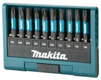 Набор насадок Impact Black, 10 шт. Makita, E-12011, длина 50 мм