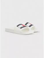 Шлепанцы мужские Tommy Jeans Pool Slide, Ecru