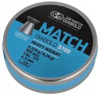 Пули JSB Blue Match Diabolo S 100 Heavy Weigh 4,5 мм, 0,535 грамм, 500 штук