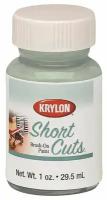 Эмалевая краска Krylon Short Cuts, хром (серебро), 29.5 мл