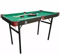 Игровой стол для бильярда DFC Hobby HM-BT-48003 зеленый/коричневый