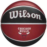 Мяч баскетбольный для стритбола WILSON NBA Team Tribute Chicago Bulls арт. WTB1300XBCHI р.7