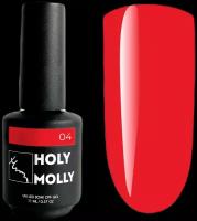 HOLY MOLLY гель-лак для ногтей Colors, 11 мл, 50 г, №004