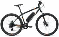 Велосипед Forward VOLCANO 27,5 2.0 disc 250w 2021 рост 17" темно-синий