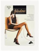 Колготки Filodoro Classic Ninfa, 20 den, размер 2, черный, серый