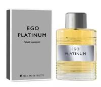 Туалетная вода мужская Ego Platinum, 100 мл