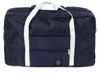 Складная дорожная сумка на чемодан водонепроницаемая для путешествий, синяя